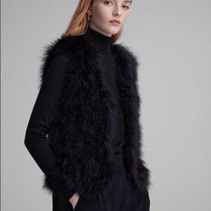 Club Monaco Faux Fur Vest - XS